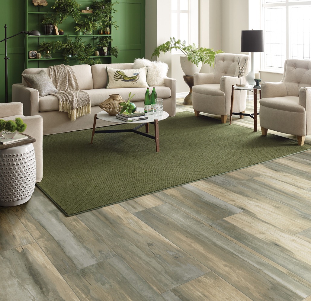 Arcadian Scene Living Room Flooring