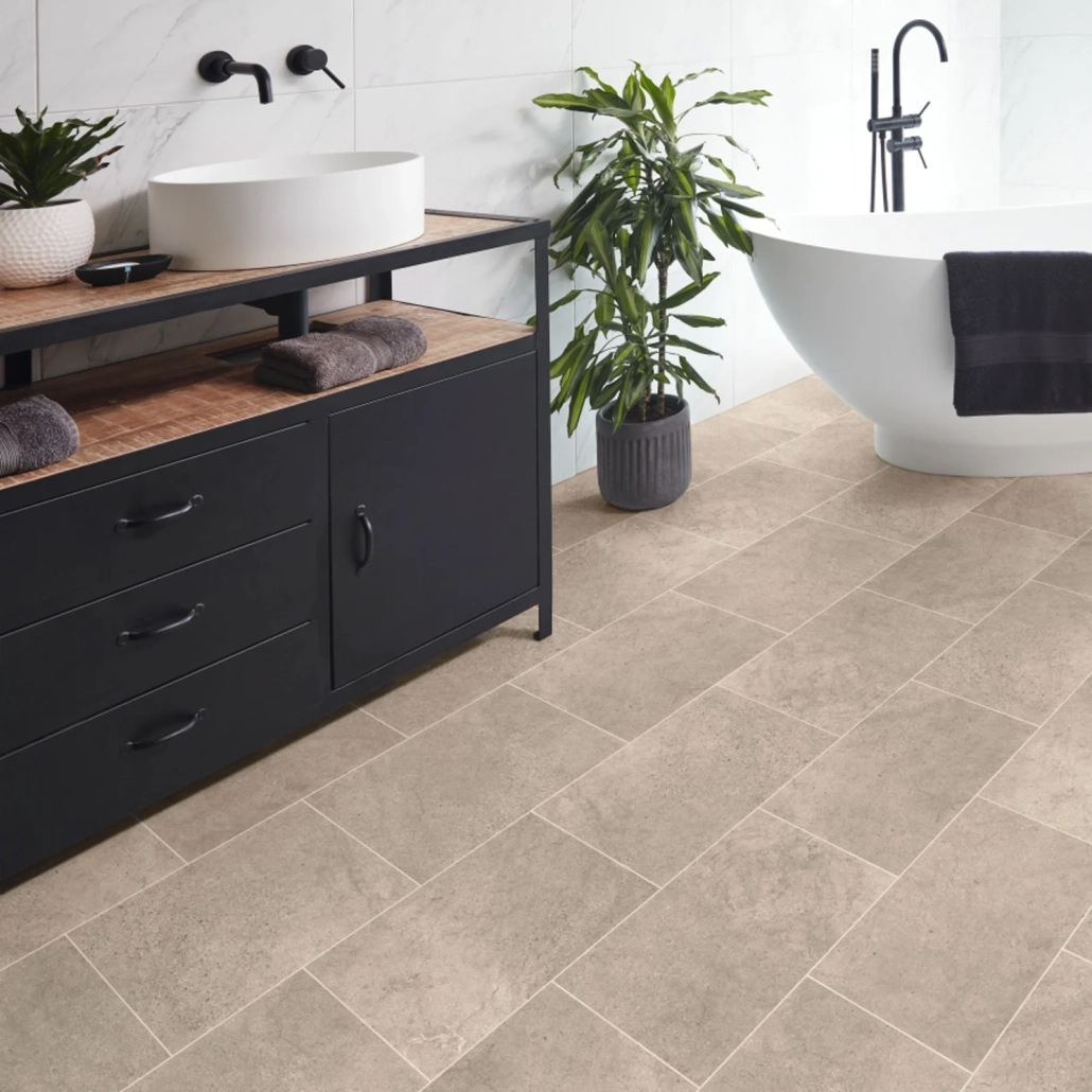 Portland Stone Bathroom Tile