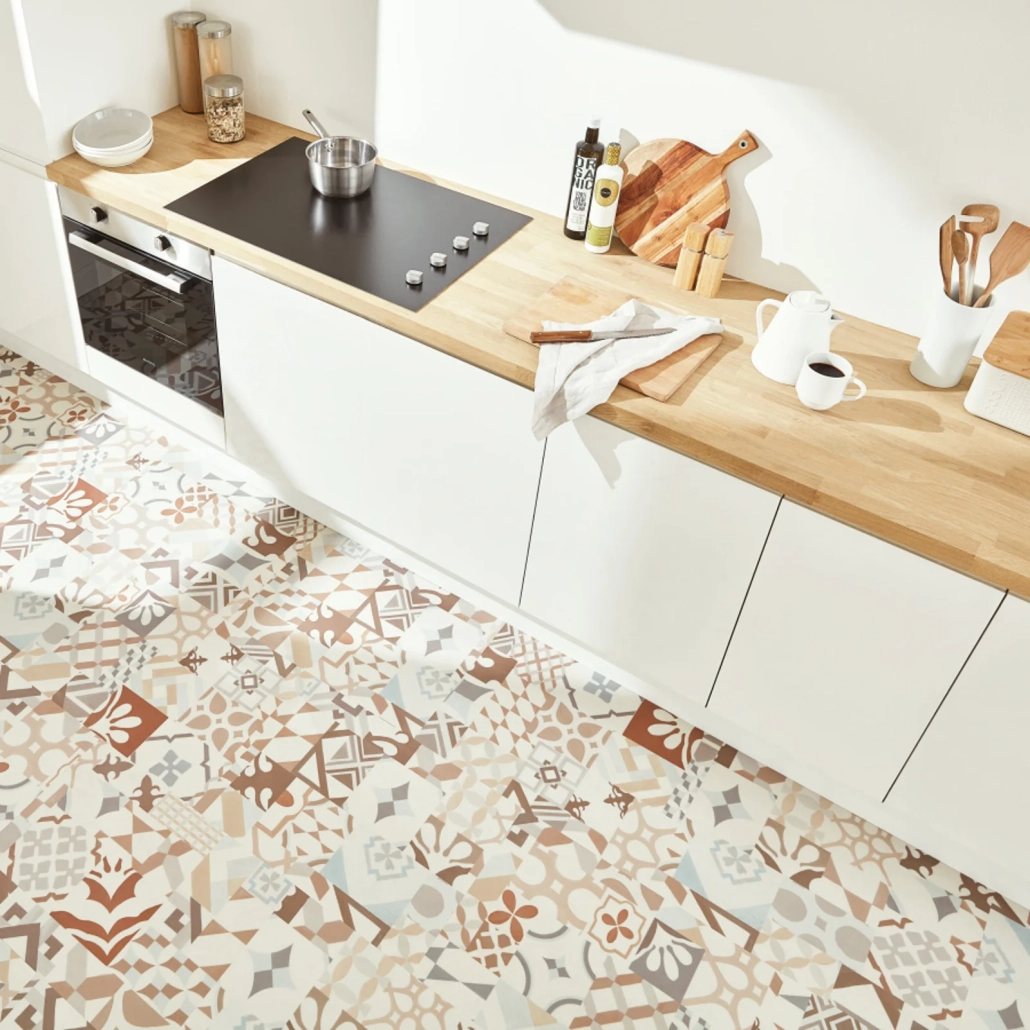 Marrakesh Inspired Kitchen Floors