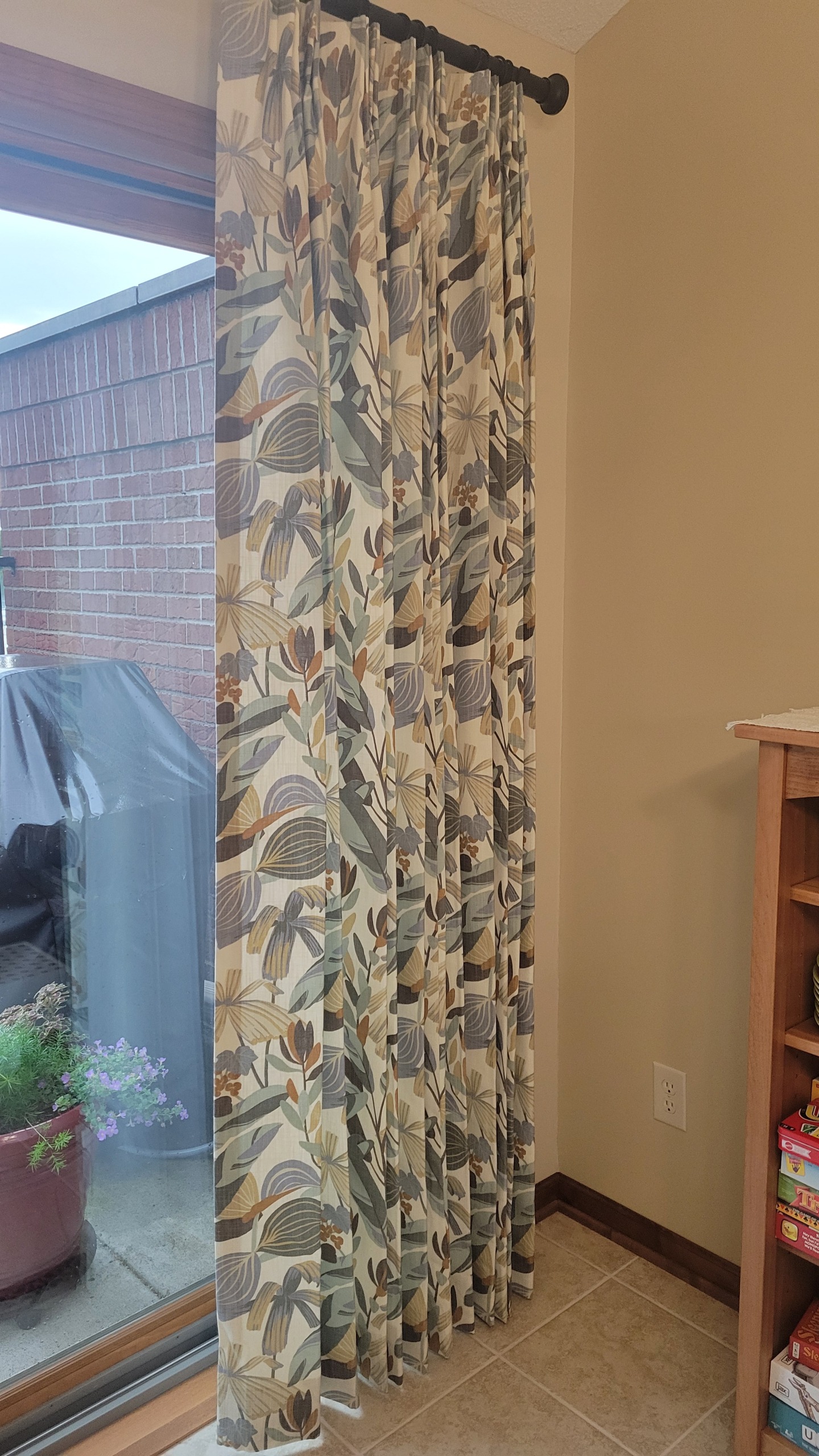20240612_091055 Leaf It Out by Carole Fabrics Custom Drapery Panel