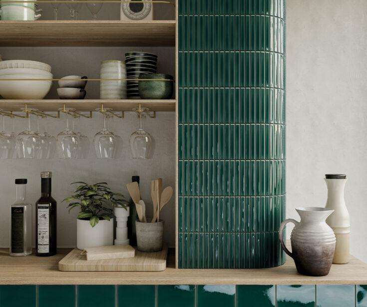 Porcelain Tile Grout Color