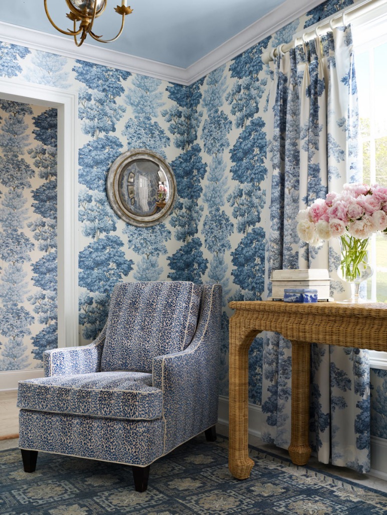 Fall into Floral - Classic Navy
